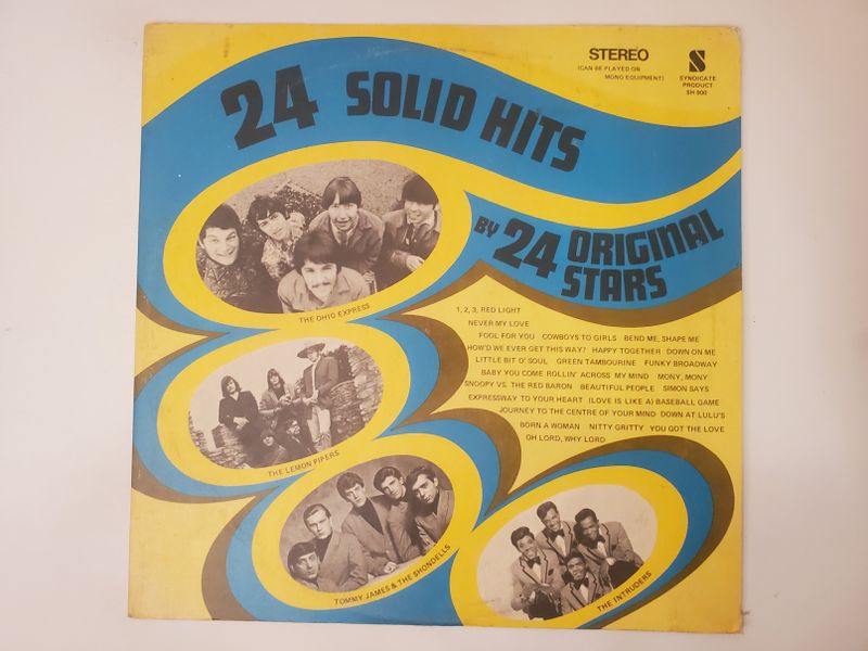 Various Artists 24 Solid Hits by 24 Original Stars vinyl record